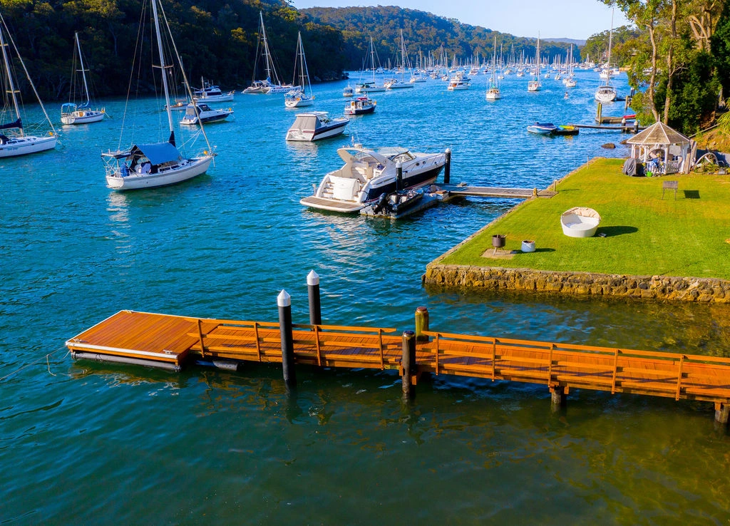 Floating Concrete Pontoon Pittwater