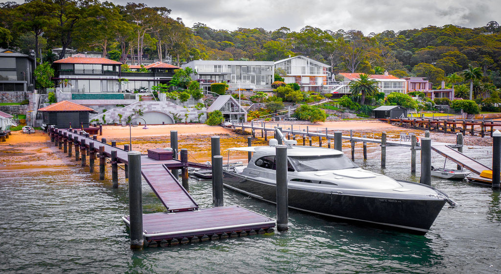 Private wharf Pittwater